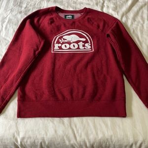 Roots women’s small crewneck sweatshirt